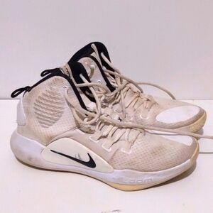 Nike zoom men's sneakers size 7.5 shoe white and blue